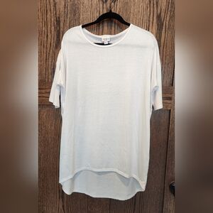 LuLaRoe White Irma Tunic